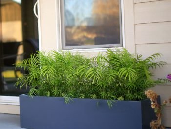 fiber glass flower planter